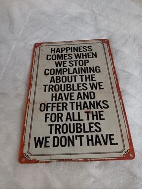 Wall deco inspirational Quote Stylo Vintage Nwt